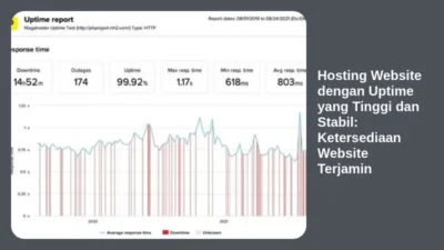 Hosting Website dengan Uptime yang Tinggi dan Stabil: Ketersediaan Website Terjamin