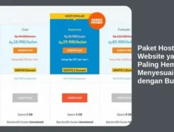 Paket Hosting Website yang Paling Hemat: Menyesuaikan dengan Budget