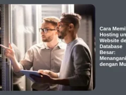 Cara Memilih Hosting untuk Website dengan Database Besar: Menangani Data dengan Mudah