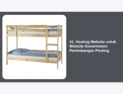 41. Hosting Website untuk Website Government: Pertimbangan Penting