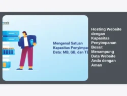 Hosting Website dengan Kapasitas Penyimpanan Besar: Menampung Data Website Anda dengan Aman
