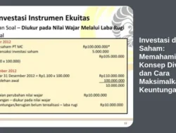 Investasi di Saham: Memahami Konsep Dividen dan Cara Maksimalkan Keuntungan