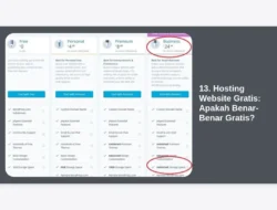 13. Hosting Website Gratis: Apakah Benar-Benar Gratis?