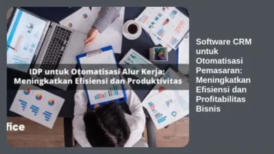 Software CRM untuk Otomatisasi Pemasaran: Meningkatkan Efisiensi dan Profitabilitas Bisnis