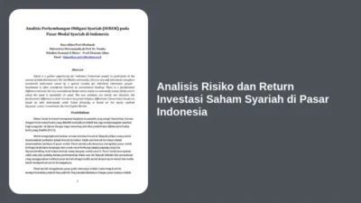 Analisis Risiko dan Return Investasi Saham Syariah di Pasar Indonesia