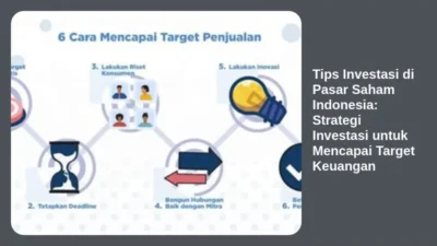 Tips Investasi di Pasar Saham Indonesia: Strategi Investasi untuk Mencapai Target Keuangan