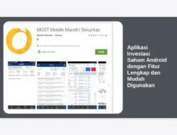 Aplikasi Investasi Saham Android dengan Fitur Lengkap dan Mudah Digunakan