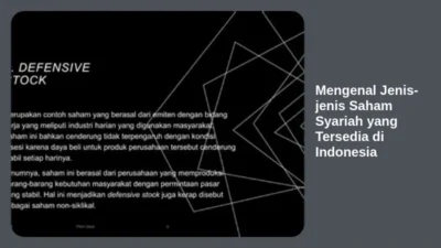 Mengenal Jenis-jenis Saham Syariah yang Tersedia di Indonesia
