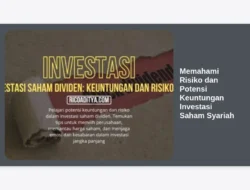 Memahami Risiko dan Potensi Keuntungan Investasi Saham Syariah