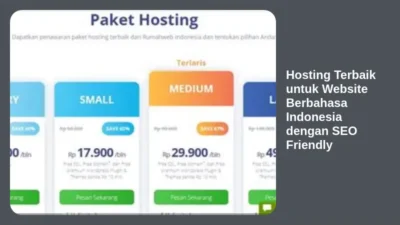 Hosting Terbaik untuk Website Berbahasa Indonesia dengan SEO Friendly