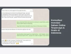 Konsultasi Investasi Saham Online Terpercaya & Gratis di Indonesia