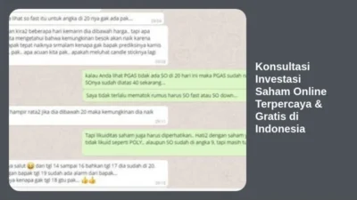 Konsultasi Investasi Saham Online Terpercaya & Gratis di Indonesia