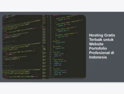 Hosting Gratis Terbaik untuk Website Portofolio Profesional di Indonesia