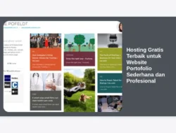 Hosting Gratis Terbaik untuk Website Portofolio Sederhana dan Profesional