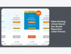 Paket Hosting cPanel Murah dan Mudah Digunakan untuk Pemula