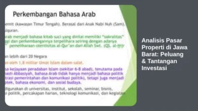 Analisis Pasar Properti di Jawa Barat: Peluang & Tantangan Investasi