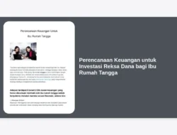 Perencanaan Keuangan untuk Investasi Reksa Dana bagi Ibu Rumah Tangga