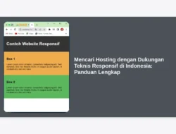 Mencari Hosting dengan Dukungan Teknis Responsif di Indonesia: Panduan Lengkap