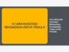 Cara Memulai Investasi Reksadana Pendapatan Tetap untuk Pemula