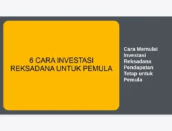 Cara Memulai Investasi Reksadana Pendapatan Tetap untuk Pemula