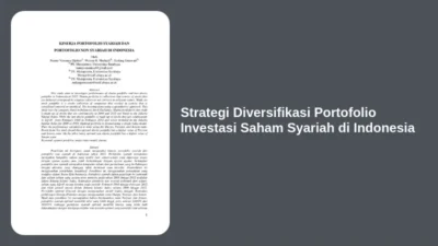 Strategi Diversifikasi Portofolio Investasi Saham Syariah di Indonesia