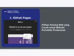 Pilihan Hosting Web yang Cocok untuk Website Portofolio Profesional