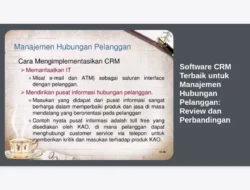 Software CRM Terbaik untuk Manajemen Hubungan Pelanggan: Review dan Perbandingan