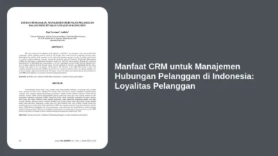 Manfaat CRM untuk Manajemen Hubungan Pelanggan di Indonesia: Loyalitas Pelanggan
