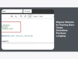 Migrasi Website ke Hosting Baru Tanpa Downtime: Panduan Lengkap