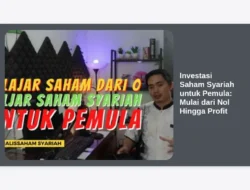 Investasi Saham Syariah untuk Pemula: Mulai dari Nol Hingga Profit
