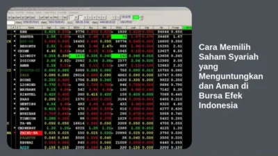 Cara Memilih Saham Syariah yang Menguntungkan dan Aman di Bursa Efek Indonesia