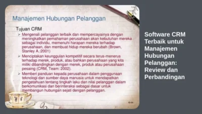 Software CRM Terbaik untuk Manajemen Hubungan Pelanggan: Review dan Perbandingan