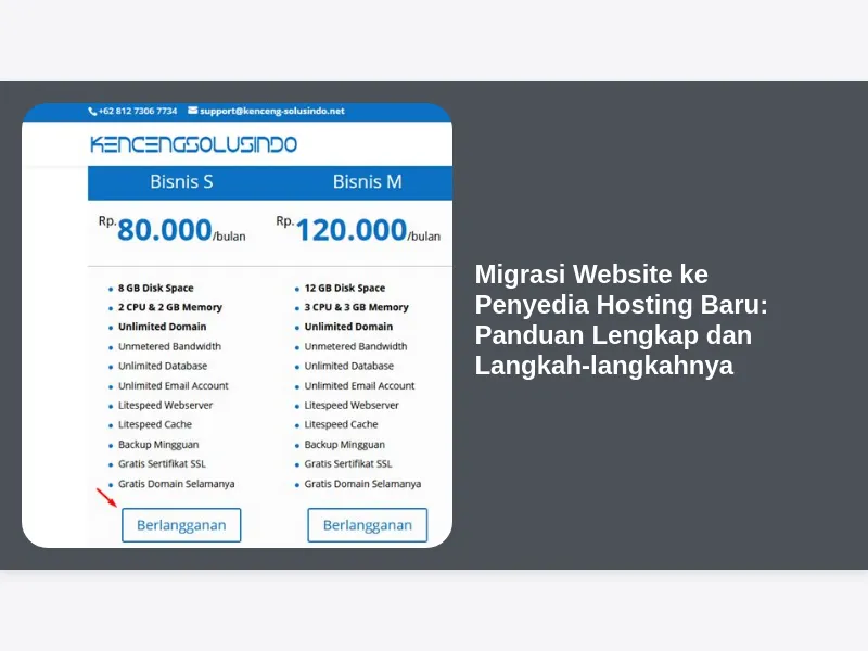 Gambar Ilustrasi Migrasi Hosting