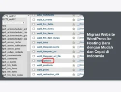 Migrasi Website WordPress ke Hosting Baru dengan Mudah dan Cepat di Indonesia
