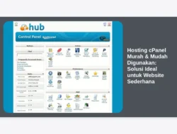 Hosting cPanel Murah & Mudah Digunakan: Solusi Ideal untuk Website Sederhana