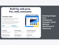 Hosting dengan Fitur Pembaruan Otomatis untuk Website WordPress di Indonesia