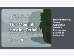 Memilih Hosting Sesuai Kebutuhan Website Perusahaan Startup di Indonesia