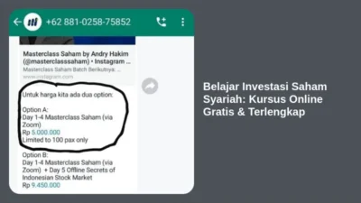 Belajar Investasi Saham Syariah: Kursus Online Gratis & Terlengkap