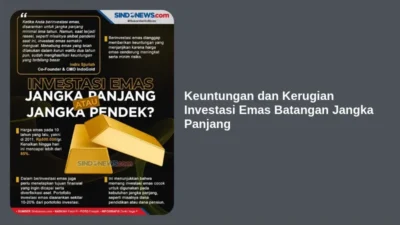 Keuntungan dan Kerugian Investasi Emas Batangan Jangka Panjang