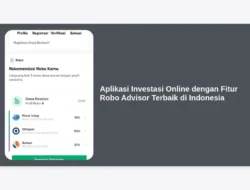 Aplikasi Investasi Online dengan Fitur Robo Advisor Terbaik di Indonesia