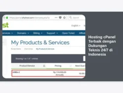 Hosting cPanel Terbaik dengan Dukungan Teknis 24/7 di Indonesia