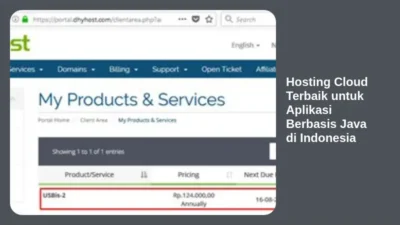 Hosting Cloud Terbaik untuk Aplikasi Berbasis Java di Indonesia