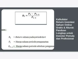 Kalkulator Return Investasi Saham Online Gratis & Akurat: Panduan Lengkap untuk Investor Pemula dan Profesional