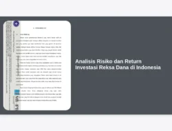 Analisis Risiko dan Return Investasi Reksa Dana di Indonesia