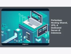 Perbedaan Hosting Shared, VPS, & Dedicated Server di Indonesia