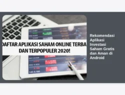 Rekomendasi Aplikasi Investasi Saham Gratis dan Aman di Android