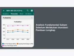 Analisis Fundamental Saham Sebelum Melakukan Investasi: Panduan Lengkap