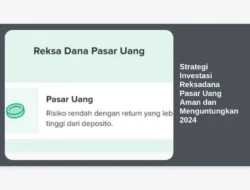 Strategi Investasi Reksadana Pasar Uang Aman dan Menguntungkan 2024