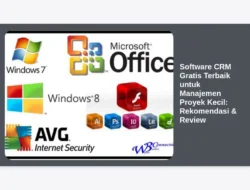 Software CRM Gratis Terbaik untuk Manajemen Proyek Kecil: Rekomendasi & Review