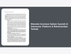 Memulai Investasi Saham Syariah di Indonesia: Platform & Rekomendasi Terbaik